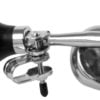 Japanese hand pressure chromed brass curved horn - Artnr: 21.453.02 1