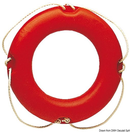 Ring lifebuoy made of orange Eltex old M.D. - Artnr: 22.407.02 3