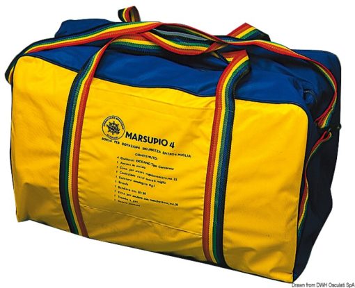 Marsupio kit 4 people no flares within 12 miles - Artnr: 22.412.43 4
