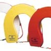 Soft horseshoe lifebuoy orange PVC accessorized - Artnr: 22.419.02 2