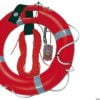 Ring lifebuoy w/rescue light and rope 45 x 75 cm - Artnr: 22.431.02 2