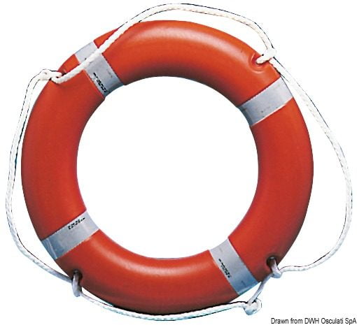 MED-approved ring lifebuoy Super-compact 40x64 cm - Artnr: 22.439.01 3