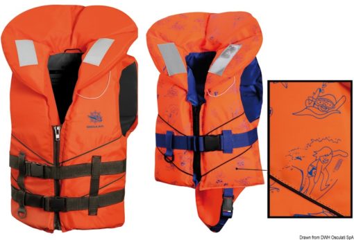 SV-100 lifejacket 15-30 kg - Artnr: 22.483.60 3