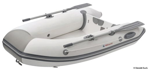 Osculati dinghy w/fiberglass V-hull 2.49m 6HP 4p - Artnr: 22.530.00 3