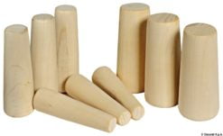 Series of 10 emergency wooden plugs 8 to 38 mm - Artnr: 22.803.80 5