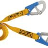 Euro Lightline safety line 2m + 2 shackles Fast opening - Artnr: 23.156.01 2