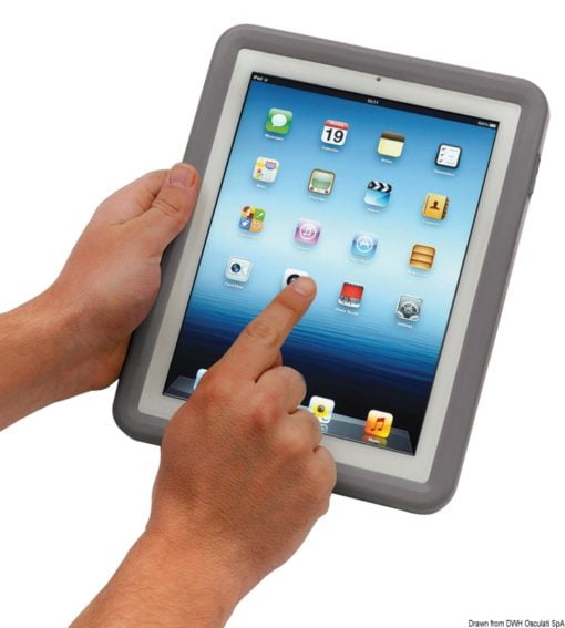 Watertight case for 2/3/4 iPad grey - Artnr: 23.402.04 3