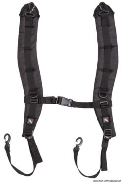Black padded shoulder straps f. Voyager SR-02 - Artnr: 23.521.90 8