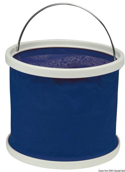Folding nylon bucket 9 l - Artnr: 23.885.00 3