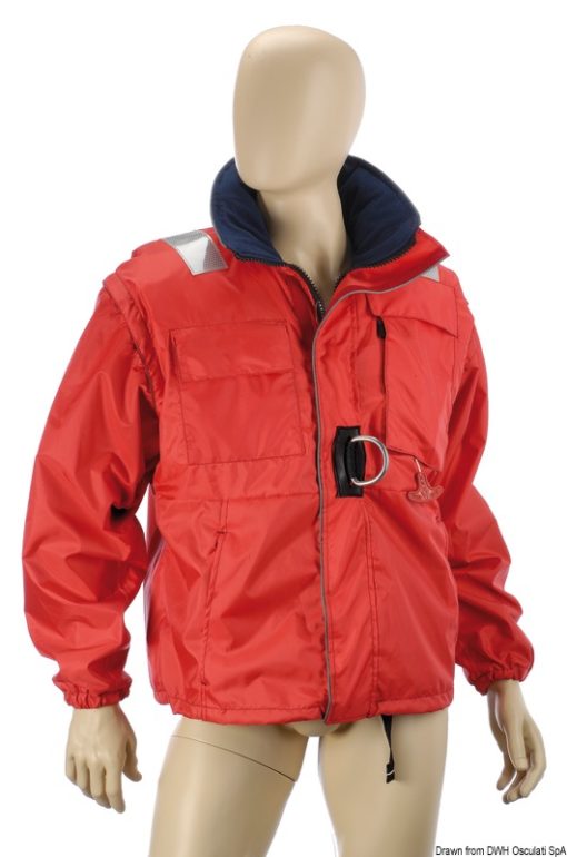 Rainjacket, self-inflating belt, safety harness XL - Artnr: 24.250.04 3
