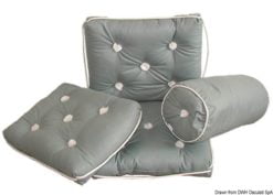 Simple cotton cushion grey 430 x 350 mm - Artnr: 24.430.16 7