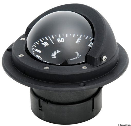 RIVIERA Vega BA1 compass w/ black rose - Artnr: 25.005.01 3