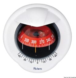 RIVIERA Pegasus compass 4“ black/red - Artnr: 25.020.17 7