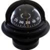 RIVIERA compass 4“ enveloping opening black/black front view - Artnr: 25.028.17 2