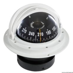 RIVIERA compass 4“ enveloping opening black/black front view - Artnr: 25.028.17 10