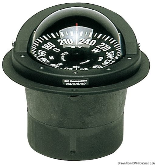 RIVIERA BW1 compass 5“ recess-fit model - Artnr: 25.011.00 4