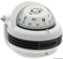 RITCHIE Trek external compass 2“1/4 grey/blue - Artnr: 25.080.13 13