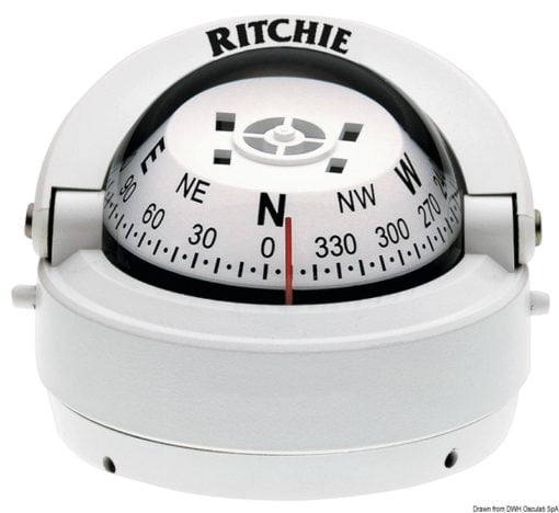 RITCHIE Explorer extern. compass 2“3/4 grey/blue - Artnr: 25.081.13 7