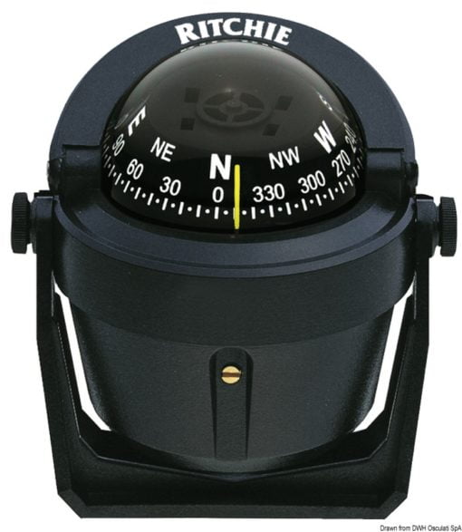 RITCHIE Explorer compass bracket 2“3/4 white/white - Artnr: 25.081.22 5