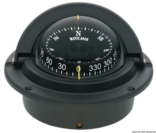 RITCHIE Voyager external compass 3“ black/black - Artnr: 25.082.11 6