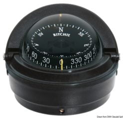 RITCHIE Voyager built-in compass 3“ black/black - Artnr: 25.082.01 8