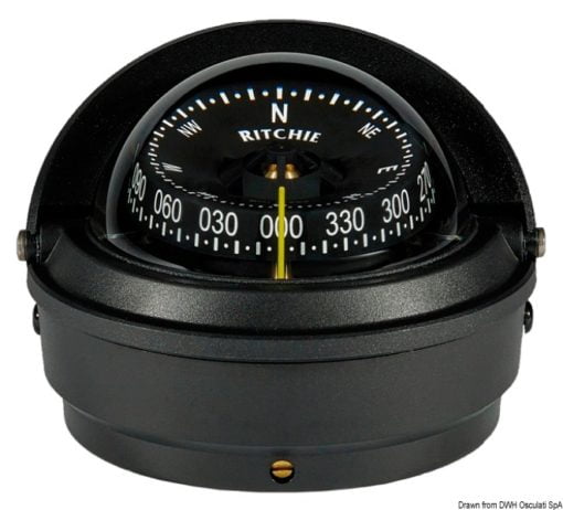 RITCHIE Wheelmark external compass 3“ black/black - Artnr: 25.082.41 3