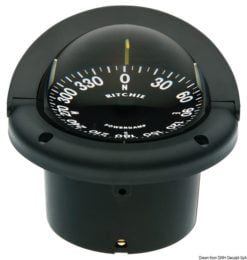 RITCHIE Helmsman 2-dial compass 3“3/4 black/black - Artnr: 25.083.31 13