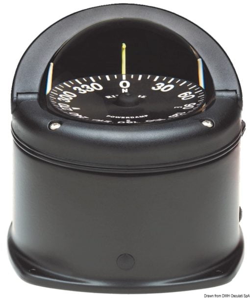 RITCHIE Helmsman 2-dial compass 3“3/4 black/black - Artnr: 25.083.31 6
