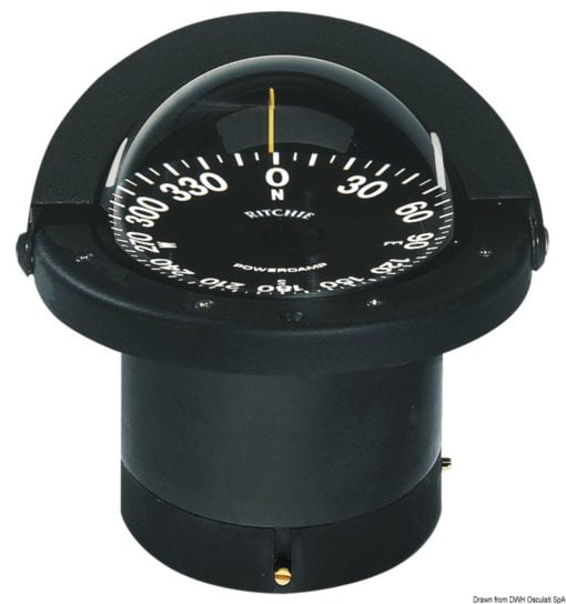 RITCHIE Navigator built-in compass 4“1/2 whi/white - Artnr: 25.084.02 7