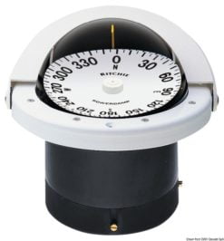 RITCHIE Navigator 2-dial compass 4“1/2 white/white - Artnr: 25.084.32 10