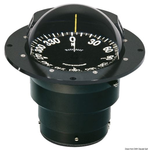 RITCHIE Globemaster built-in compass 5“ black/blac - Artnr: 25.085.01 3
