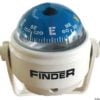 Finder compass 2“ w/bracket white/blue - Artnr: 25.170.02 2