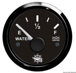 Water level gauge 240/33 Ohm black/glossy - Artnr: 27.321.03 7