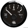 Oil pressure indicator 0/5 bar black/black - Artnr: 27.320.10 2