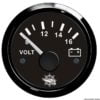 Voltmeter 8/16 V black/black - Artnr: 27.320.14 1