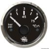 Oil pressure indicator 0/5 bar black/glossy - Artnr: 27.321.10 2