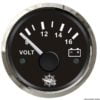 Voltmeter 8/16 V black/glossy - Artnr: 27.321.14 1