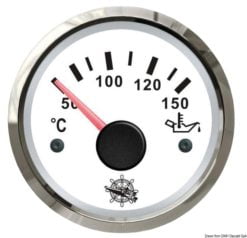 Oil temperature gauge 50/150° black/glossy - Artnr: 27.321.09 6