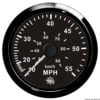 Pitot speedometer 0-35 MPH black/black - Artnr: 27.325.08 2