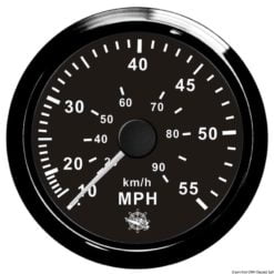 Pitot speedometer 0-35 MPH white/glossy - Artnr: 27.327.08 8