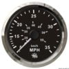 Pitot speedometer 0-65 MPH black/glossy - Artnr: 27.326.10 2