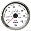 Pitot speedometer 0-55 MPH white/glossy - Artnr: 27.327.09 1