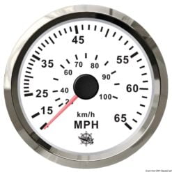 Pitot speedometer 0-55 MPH black/black - Artnr: 27.325.09 7