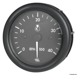 Guardian RPM counter diesel white w/hourmeter 24 V - Artnr: 27.520.06 9