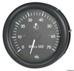 Guardian RPM counter diesel black w/hourmeter 12 V - Artnr: 27.420.05 9