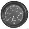 Guardian speedometer 0-30 knots black 12 V - Artnr: 27.422.01 1