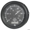 Guardian speedometer 0-50 knots black w/log 12V - Artnr: 27.425.01 1