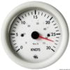 Guardian speedometer 0-50 knots white w/log 12 V - Artnr: 27.525.01 1