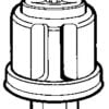 VDO oil pressure bulb 5 bar M10x1 insulated poles - Artnr: 27.561.00 1