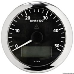 Oil pressure gauge 5 bar/80 psi white - Artnr: 27.491.01 39